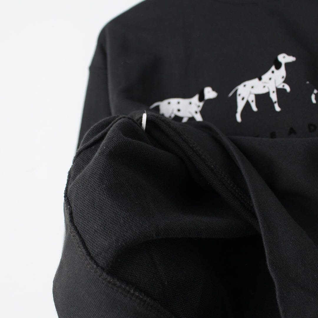 Delighted Black Themed Kids Sweatshirt Sweatshirt Iluvlittlepeople 