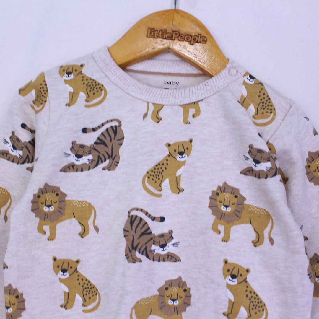 Attractive Beige Themed Sweat Shirt For Kids Sweatshirt Iluvlittlepeople 