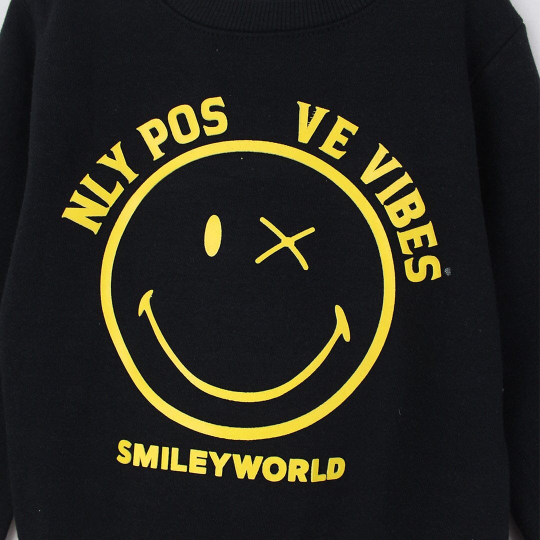 Attractive Black Themed Sweat Shirt For Boys Sweatshirt Iluvlittlepeople 