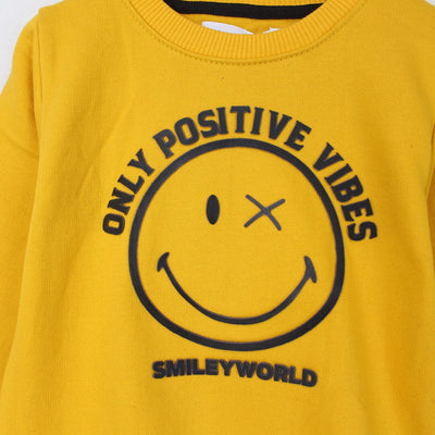 Attractive Yellow Themed Sweat Shirt For Boys Sweatshirt Iluvlittlepeople 