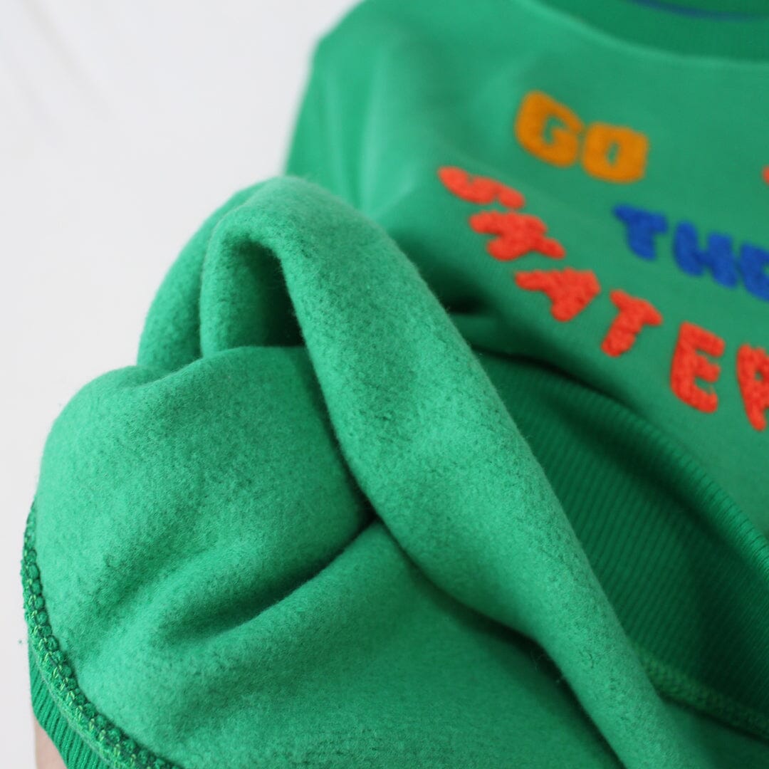 Attractive Green Themed Sweat Shirt For Boys Sweatshirt Iluvlittlepeople 