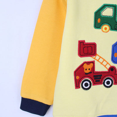 Attractive Yellow Themed Sweat Shirt For Boys Sweatshirt Iluvlittlepeople 