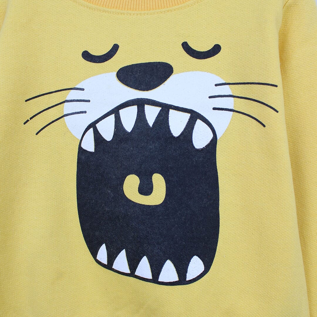 Attractive Yellow Themed Sweat Shirt For Kids Sweatshirt Iluvlittlepeople 