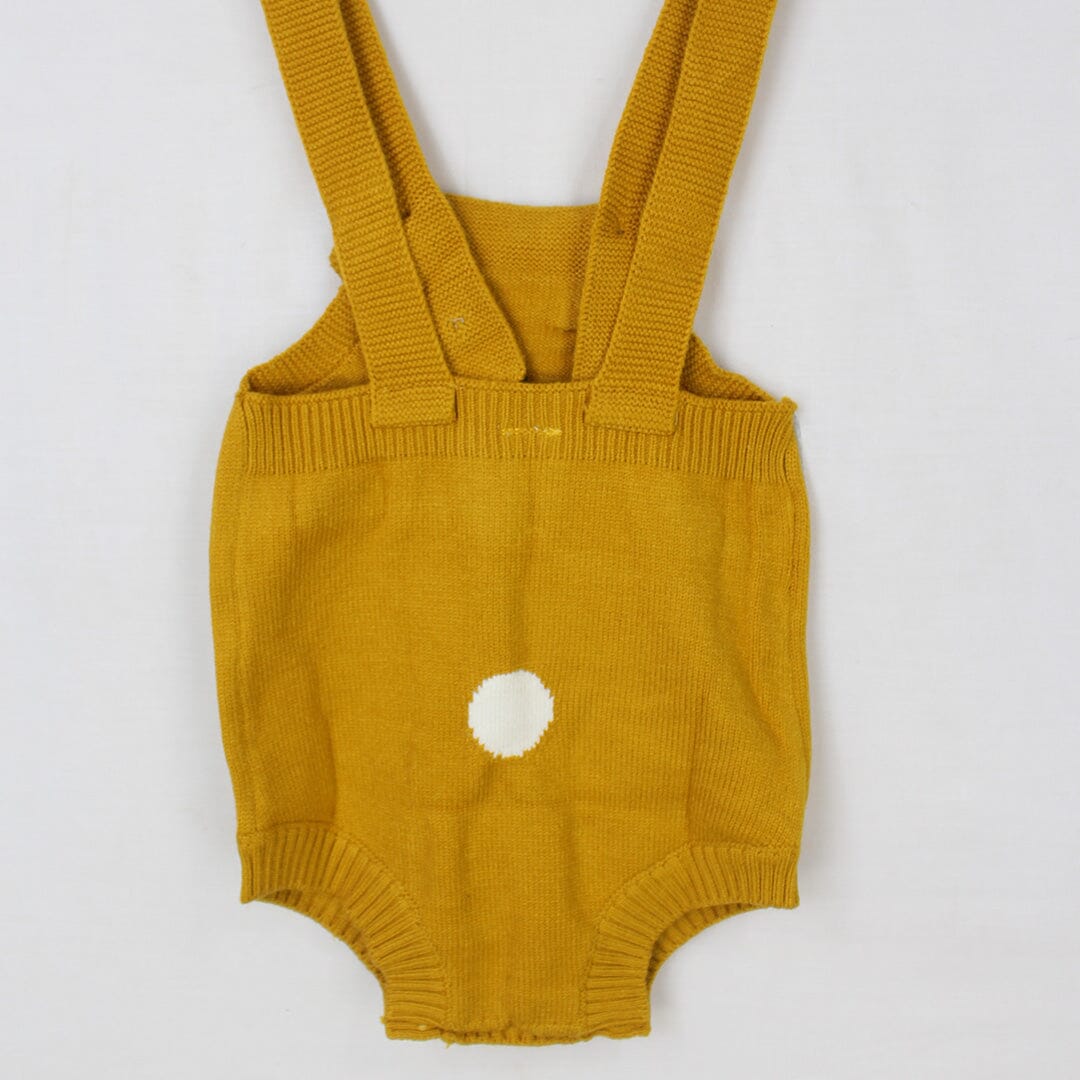 Dashing Yellow Winter Romper For Girls Romper Iluvlittlepeople 