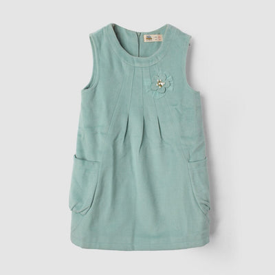 Cozy Aqua Themed Cute Princess Frock Frock Iluvlittlepeople 5-6 Years Aqua Winter