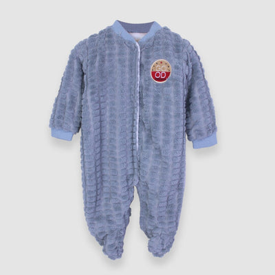 Attractive Grey Themed Winter Romper For Boys Romper Iluvlittlepeople 0-3 Months Grey Winter