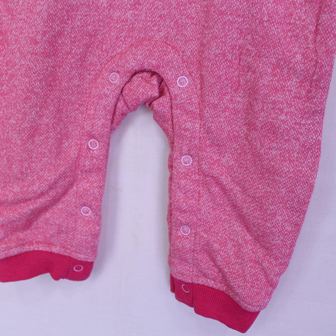 Stylish Cozy Pink Themed Winter Romper For Girls Romper Iluvlittlepeople 