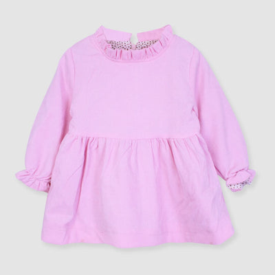 Attractive Pink Themed Little Girl Frock Frock Iluvlittlepeople 12-18 Months Pink Winter