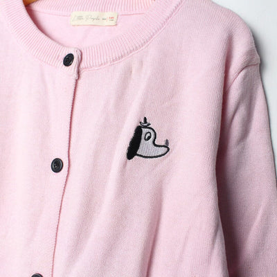 Cozy Baby Pink Themed Sweater For Girls Sweater Iluvlittlepeople 