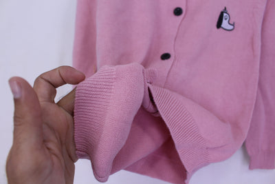 Cozy Baby Pink Themed Sweater For Girls Sweater Iluvlittlepeople 