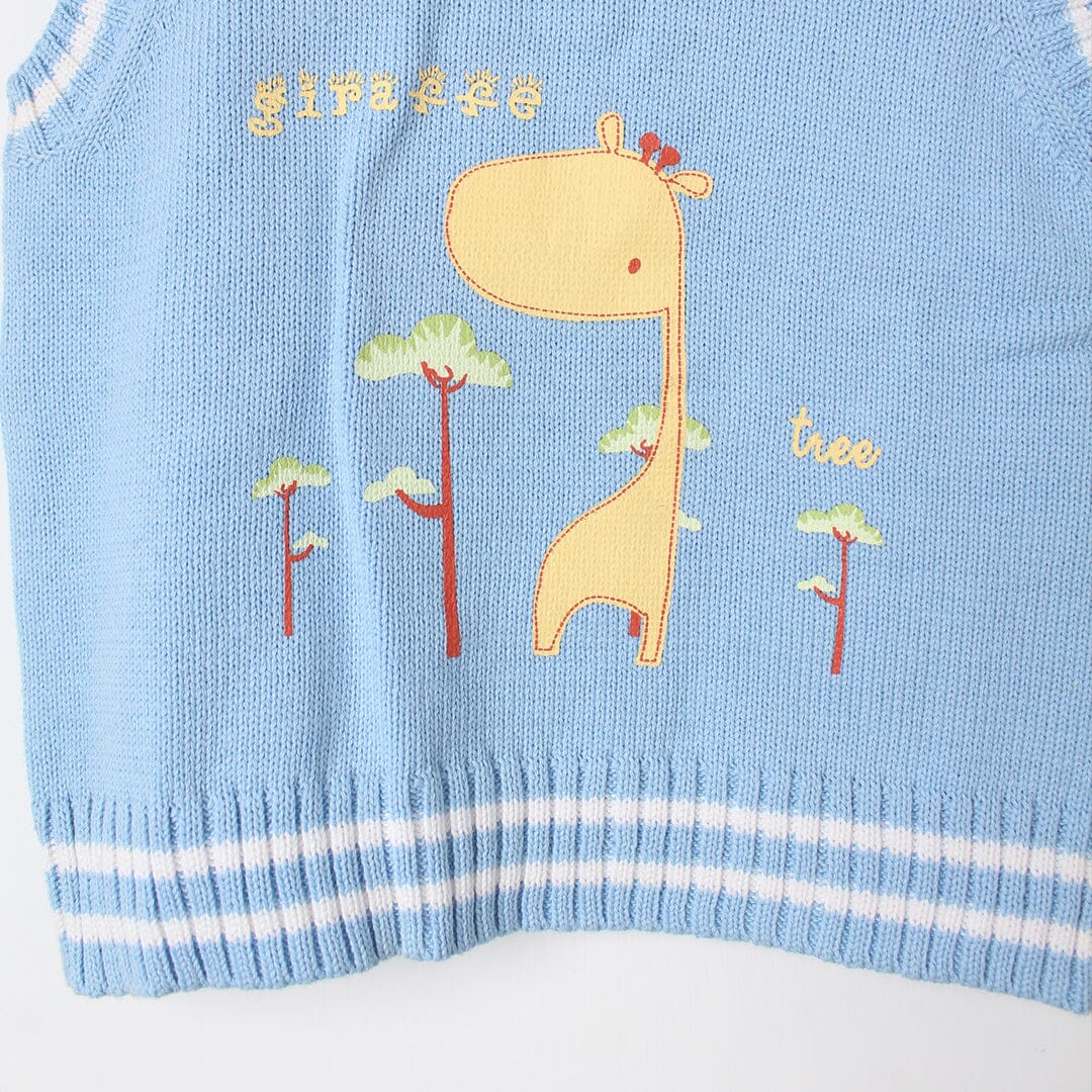 Cozy Blue Themed Sweater For Boys Sweater Iluvlittlepeople 