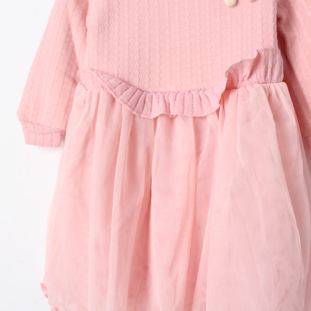 Sweet Pink Themed Girls Frock Frock Iluvlittlepeople 