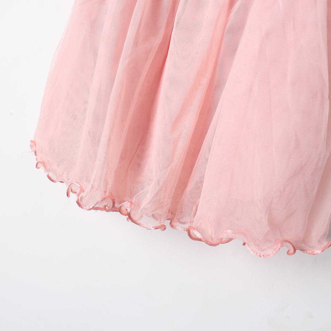 Sweet Pink Themed Girls Frock Frock Iluvlittlepeople 