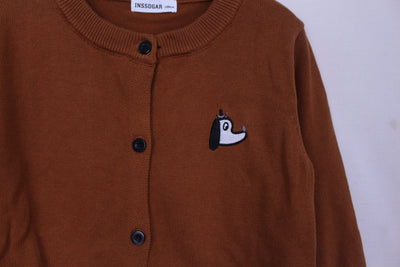 Cozy Comfort Brown Themed Sweater For Boys Sweater Iluvlittlepeople 