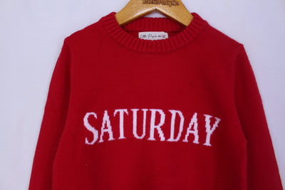 Cozy Comfort Red Themed Sweater For Boys Sweater Iluvlittlepeople 