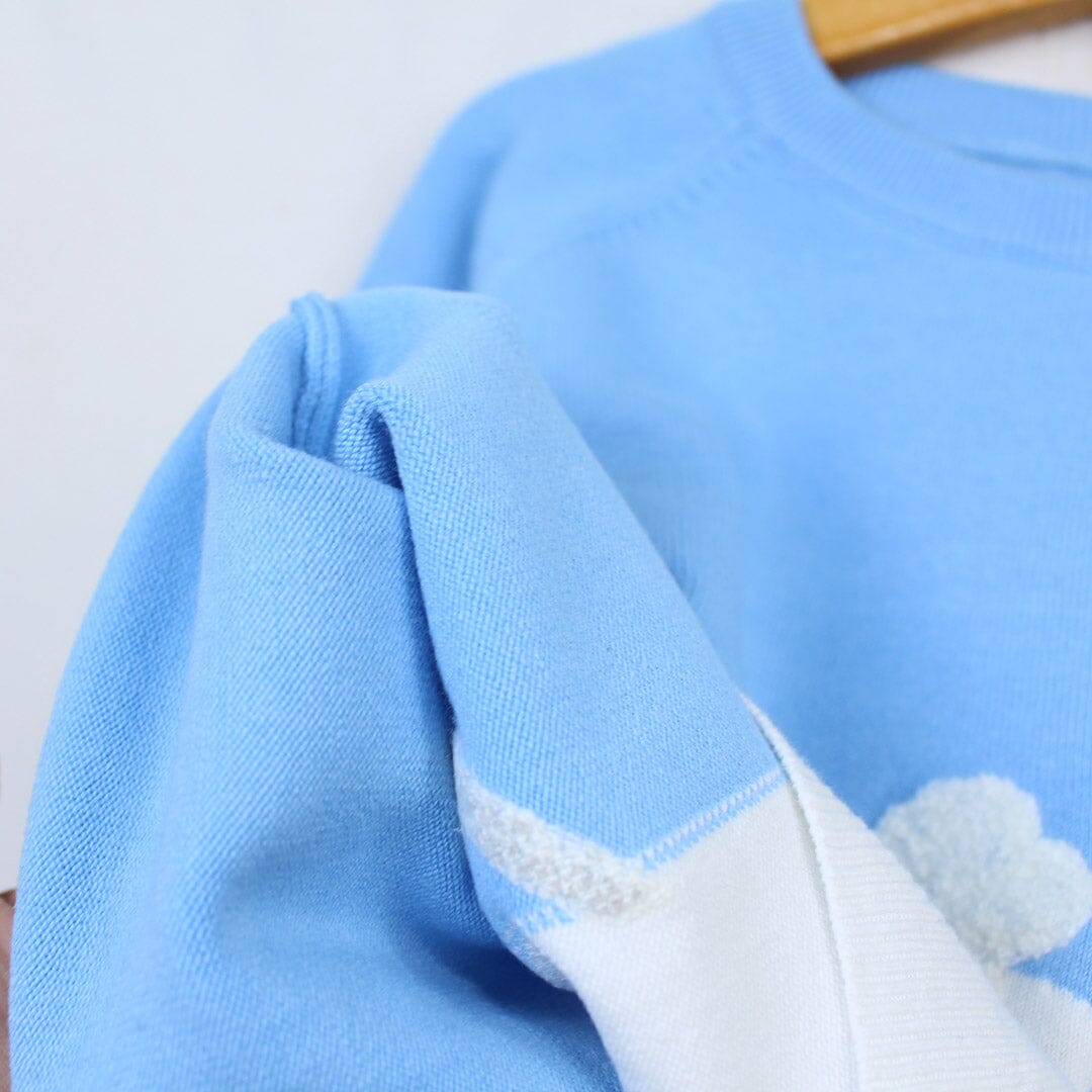 Cozy Comfort Blue Themed Sweater For Boys Sweater Iluvlittlepeople 