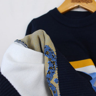 Cozy Comfort Blue Themed Sweater For Boys Sweater Iluvlittlepeople 