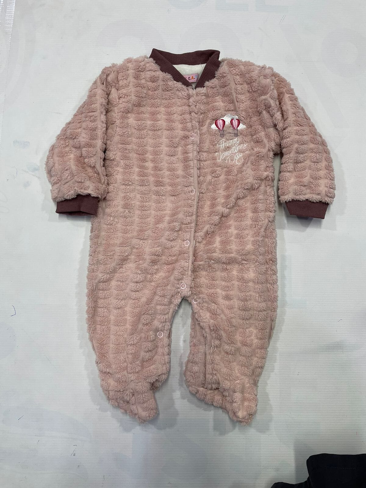 Attractive Pink Themed Winter Kids Romper Romper Iluvlittlepeople 