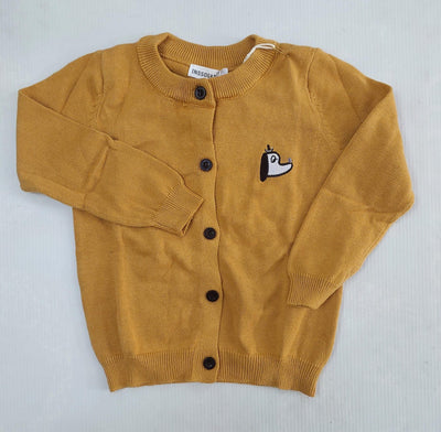 Cozy Baby Mustard Themed Girl Sweater Sweater Iluvlittlepeople 