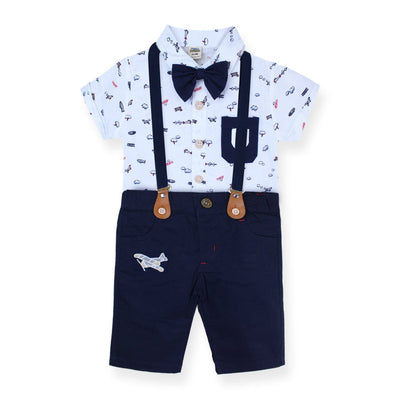 Attractive Little People Boys Formal Suit Formal Suit Iluvlittlepeople 9-12 Months Summer Off-White