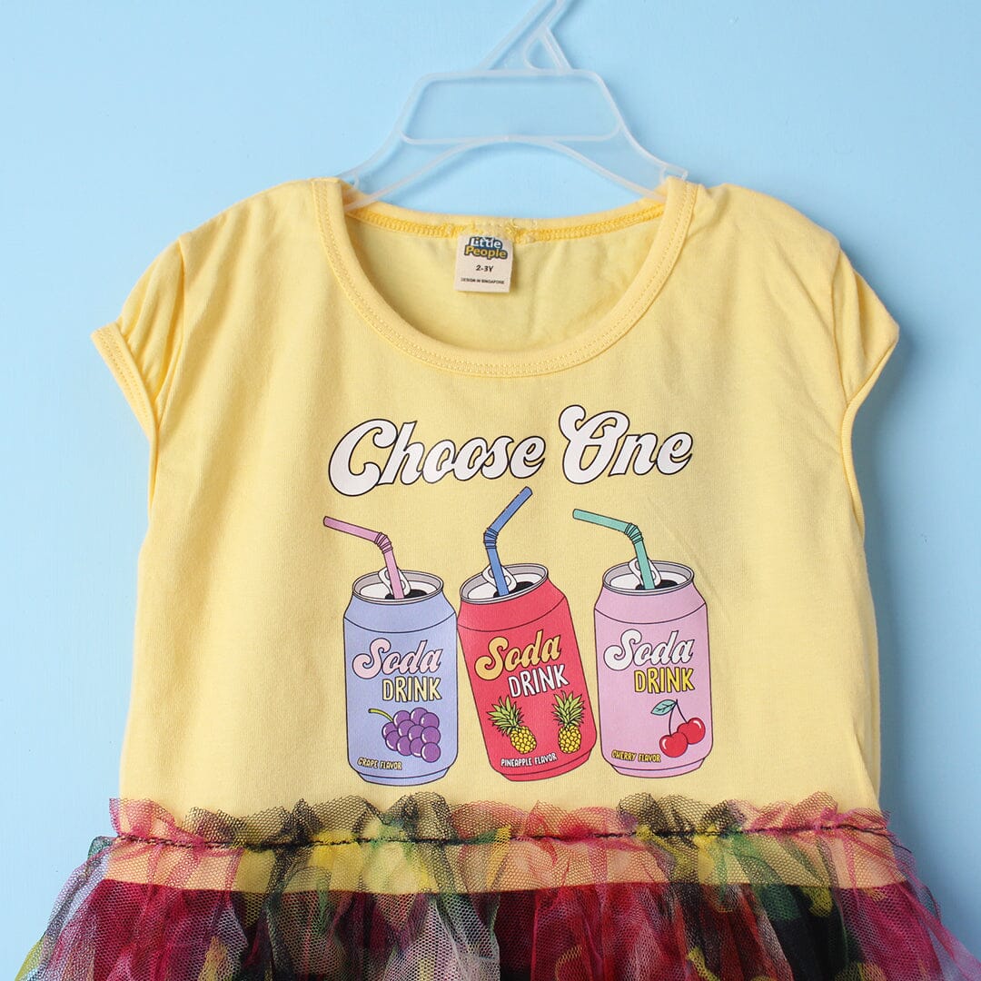 Inspired Yellow Themed Girls Frock Set Frock Iluvlittlepeople 