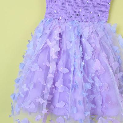 Delighted Purple Little Girl Frock Frock Iluvlittlepeople 