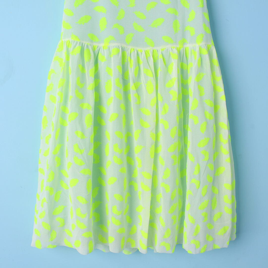 Stylish Green Themed Girls Frock Set Frock Iluvlittlepeople 