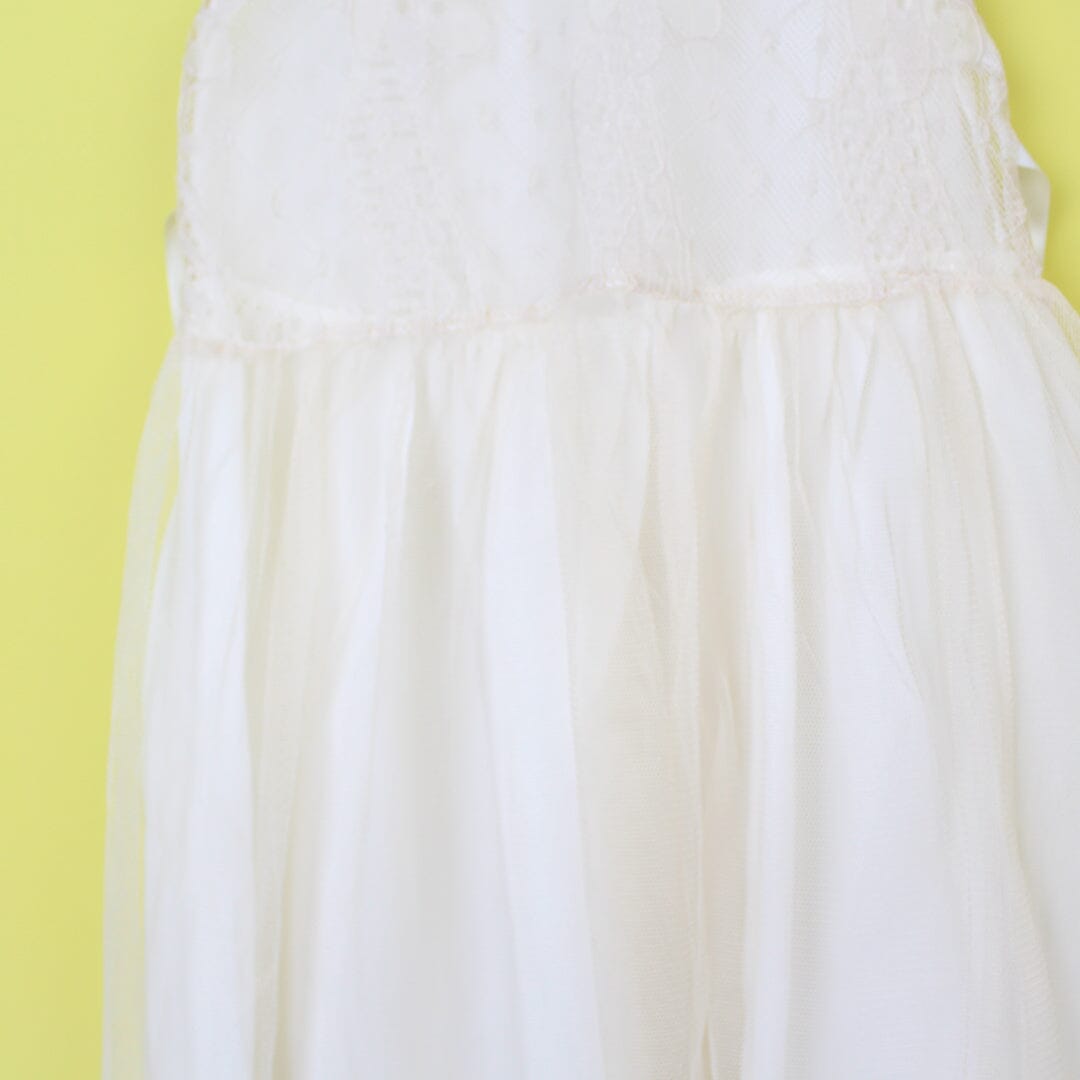 Delighted Off White Little Girl Frock Frock Iluvlittlepeople 