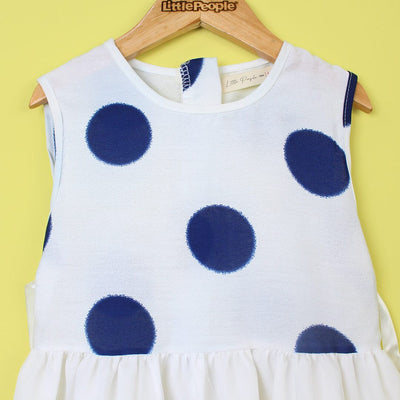 Delighted White Little Girl Frock Frock Iluvlittlepeople 