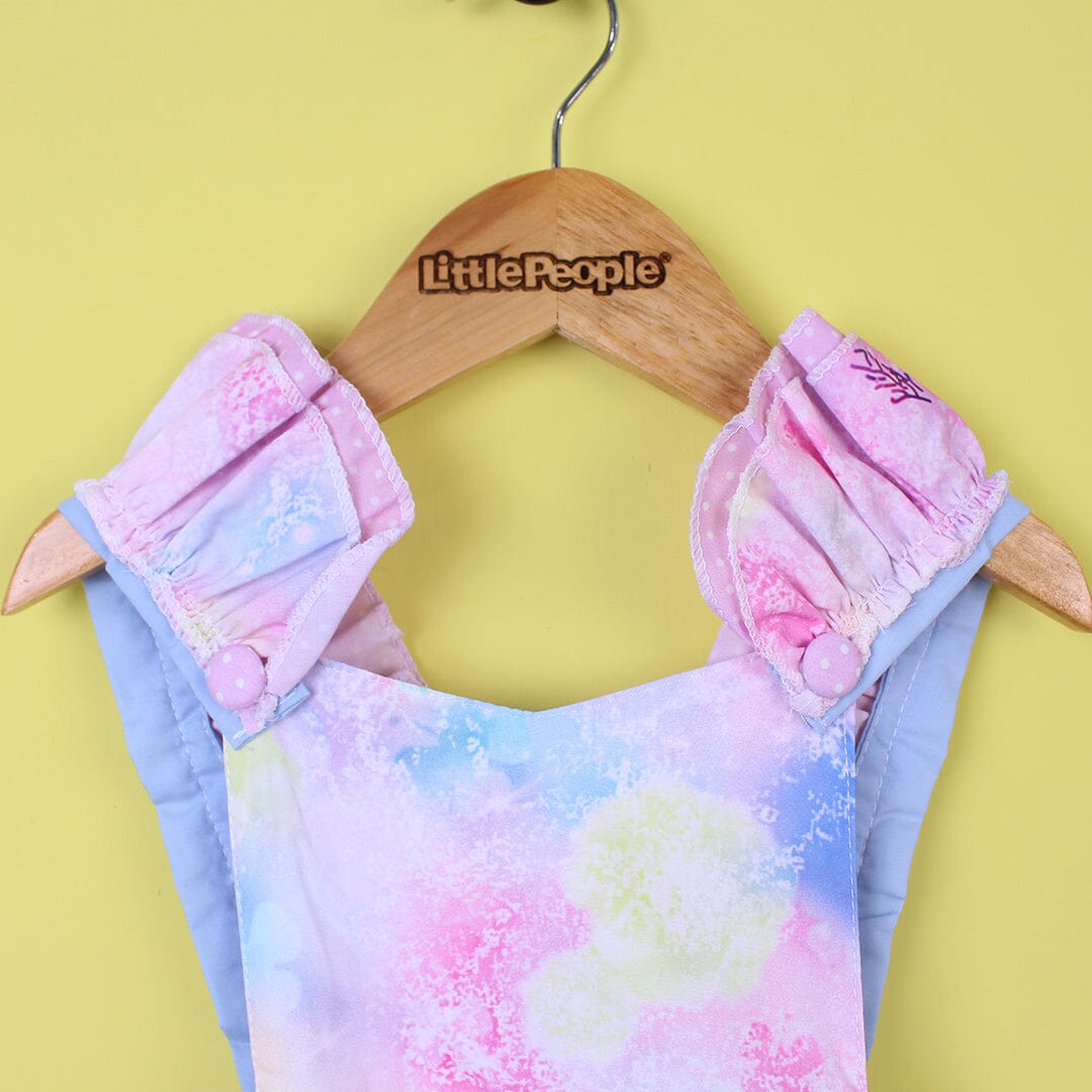 Elegant Rainbow Themed Little Girl Romper Romper Iluvlittlepeople 
