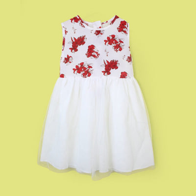 Delighted White Little Girl Frock Frock Iluvlittlepeople 2-3 Years White Summer