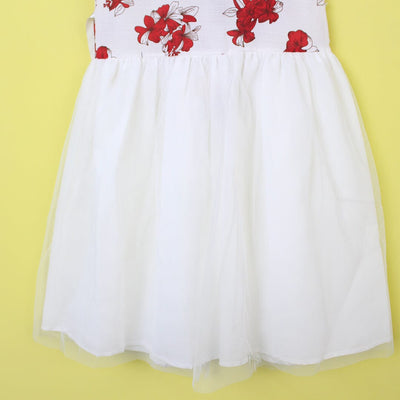 Delighted White Little Girl Frock Frock Iluvlittlepeople 