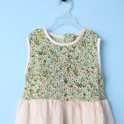 Desire Green Themed Girls Frock Set Frock Iluvlittlepeople 