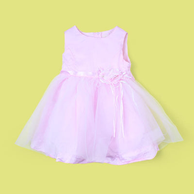 Delighted Pink Little Girl Frock Frock Iluvlittlepeople 3-6 Months Pink Summer