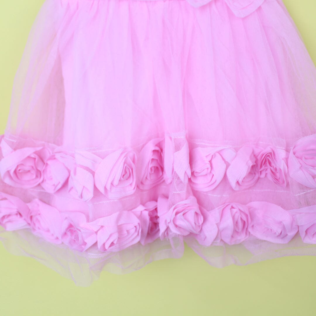 Delighted Pink Little Girl Frock Frock Iluvlittlepeople 