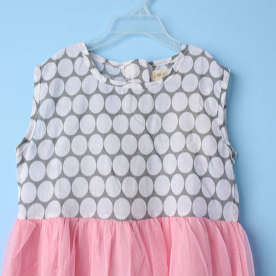 Sweet Pink Themed Girls Frock Set Frock Iluvlittlepeople 