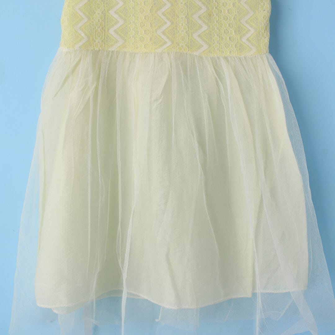 Fantastic Yellow Themed Girls Frock Set Frock Iluvlittlepeople 