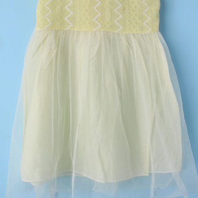 Fantastic Yellow Themed Girls Frock Set Frock Iluvlittlepeople 