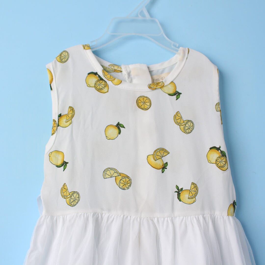 Classic White Themed Girls Frock Set Frock Iluvlittlepeople 