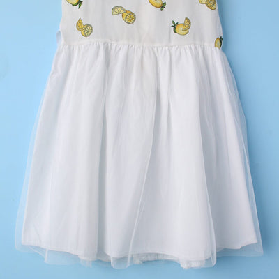 Classic White Themed Girls Frock Set Frock Iluvlittlepeople 