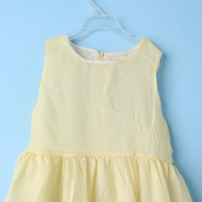 Fantastic Yellow Themed Girls Frock Set Frock Iluvlittlepeople 
