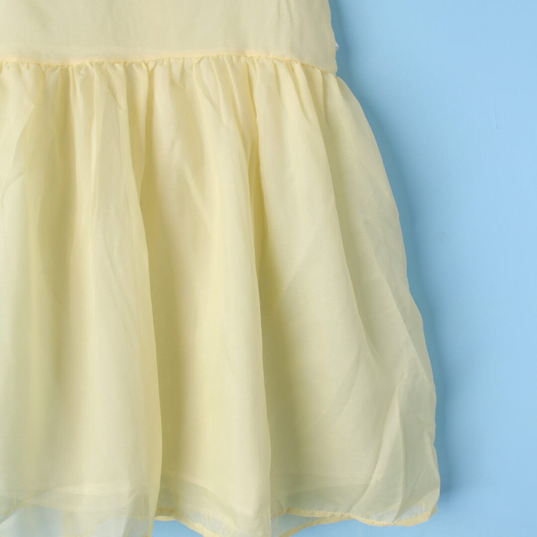 Fantastic Yellow Themed Girls Frock Set Frock Iluvlittlepeople 