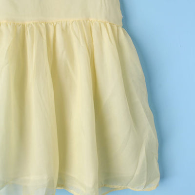 Fantastic Yellow Themed Girls Frock Set Frock Iluvlittlepeople 