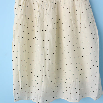 Stylish Creamy White Themed Girls Frock Set Frock Iluvlittlepeople 