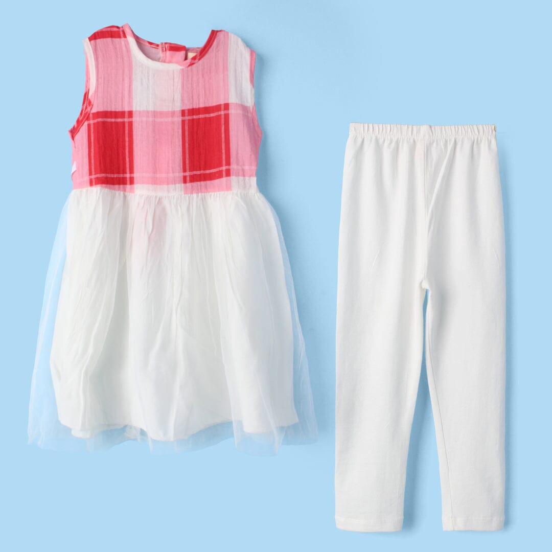 Impulse Red Themed Girls Frock Set Frock Iluvlittlepeople 2-3 Years Red Summer