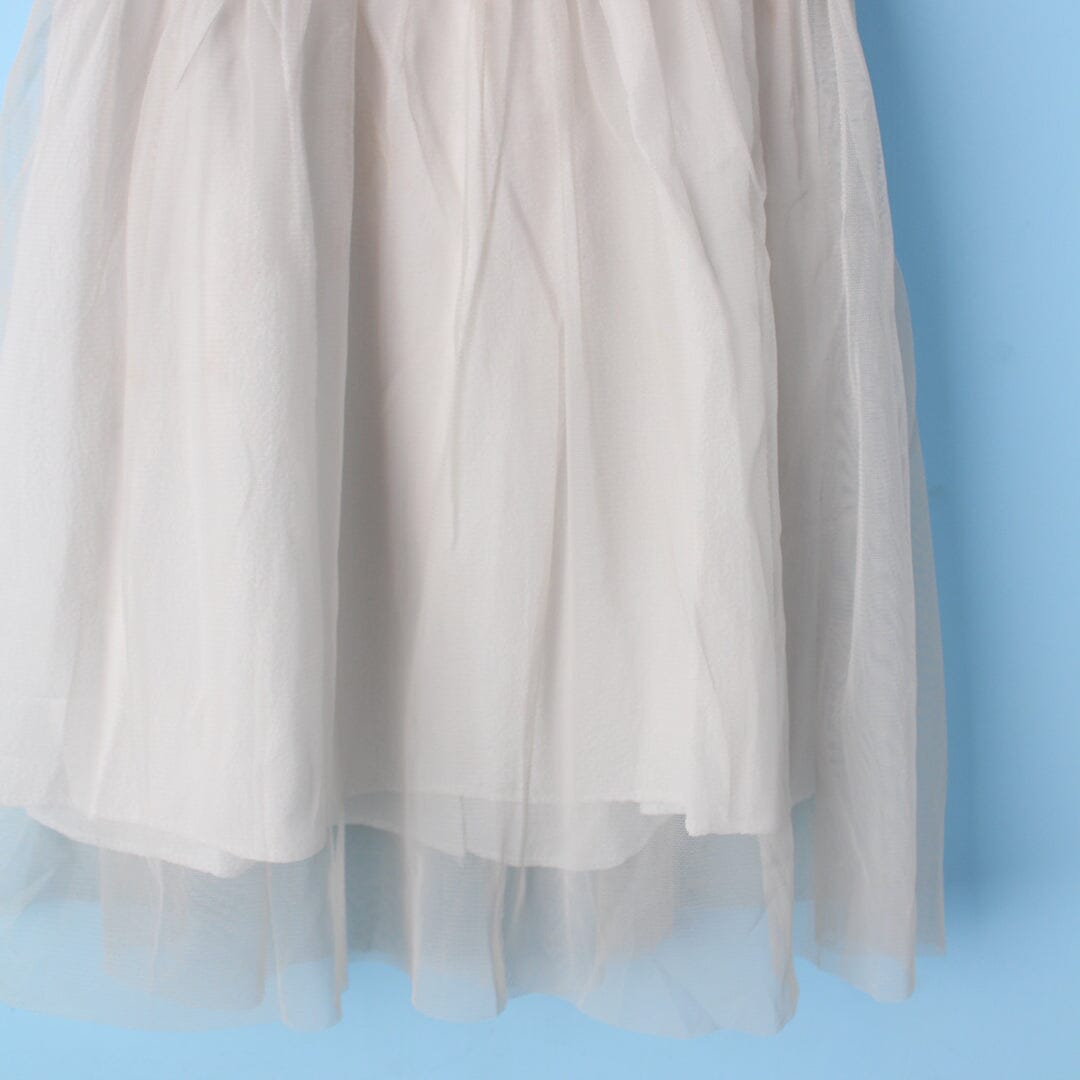 Stylish Beige Themed Girls Frock Set Frock Iluvlittlepeople 