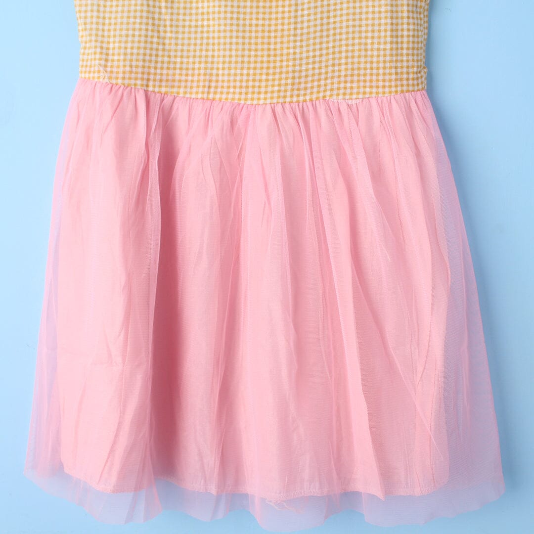 Fantastic Yellow Themed Girls Frock Set Frock Iluvlittlepeople 