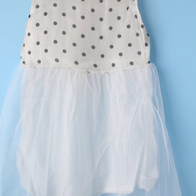 Stylish Creamy White Themed Girls Frock Set Frock Iluvlittlepeople 
