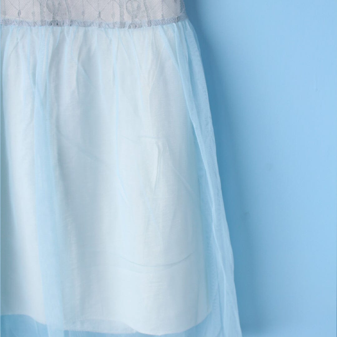 Impulse Blue Themed Girls Frock Set Frock Iluvlittlepeople 