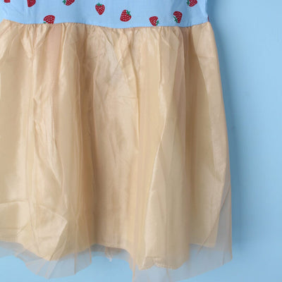 Delighted Blue Themed Girls Frock Set Frock Iluvlittlepeople 